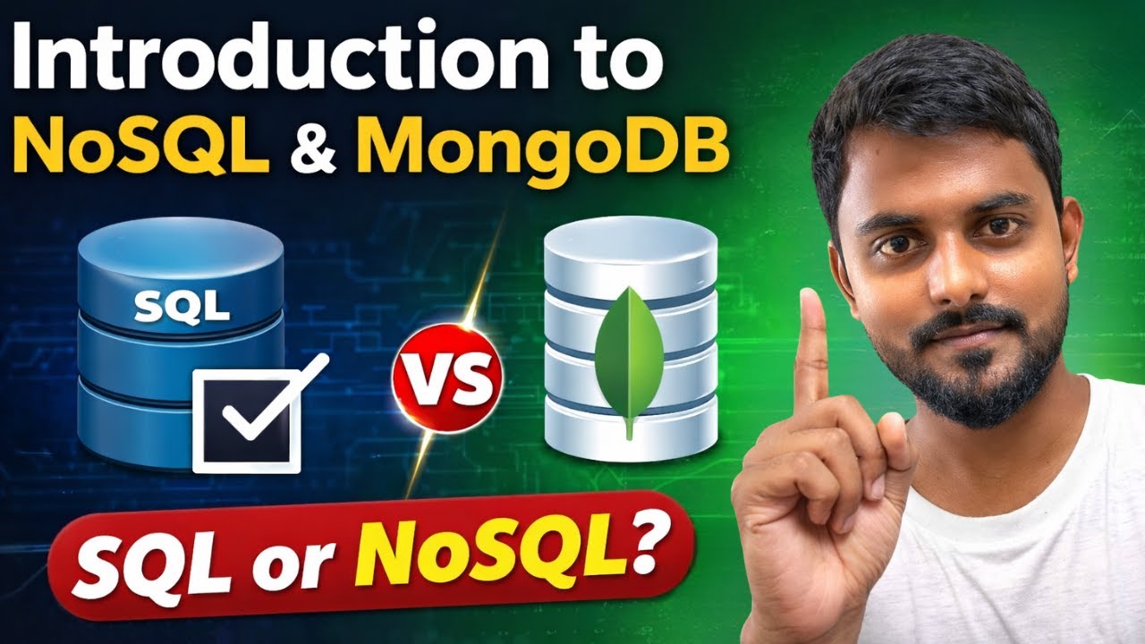 Introduction to MongoDB & NoSQL | SQL vs NoSQL Explained for Beginners | Part - 01