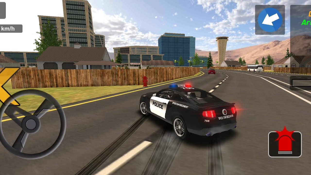 Super Police Car Drift Race Police car Crazy Driving Android Games