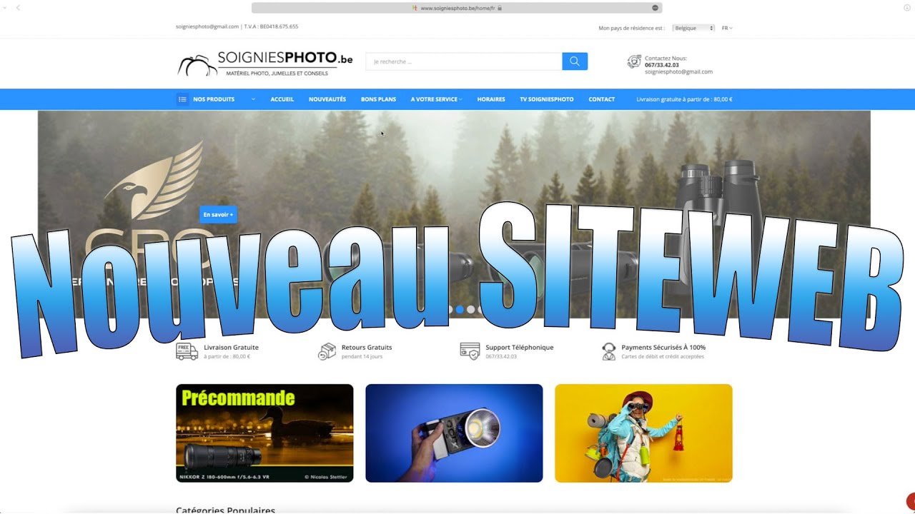 Nouveau site web SoigniesPhoto !