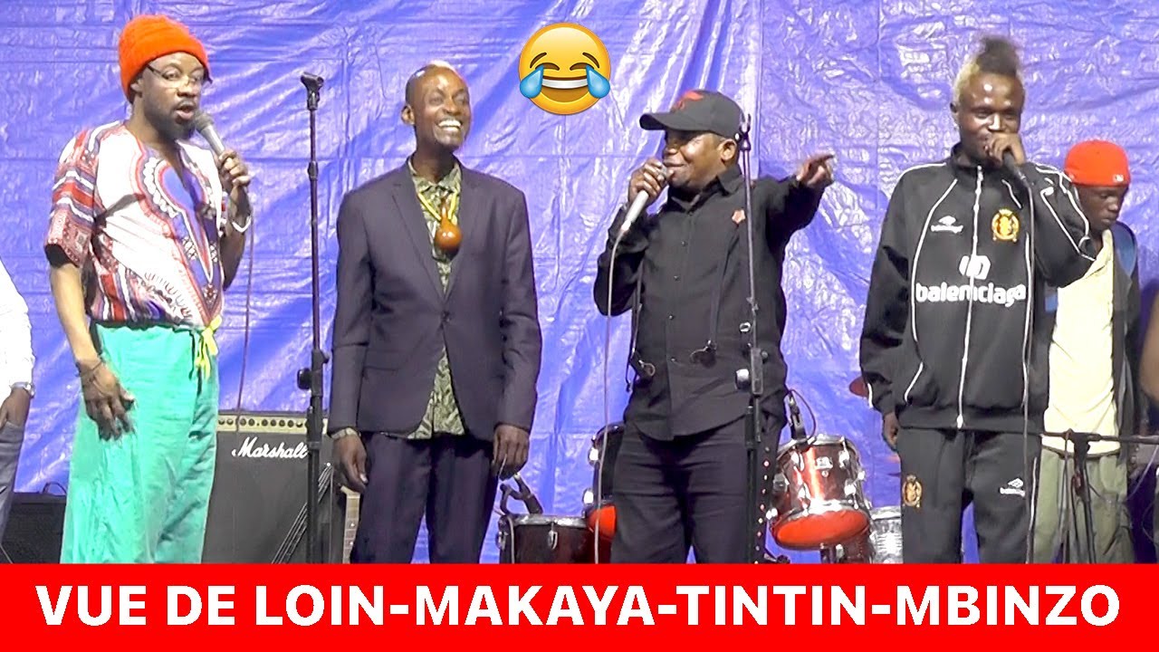 TOSEKA😂 AGOGO AVEC VUE DE LOIN, MAKAYA, TINTIN & MBINZO😂😂 // KERMESSE BUMBU 2025