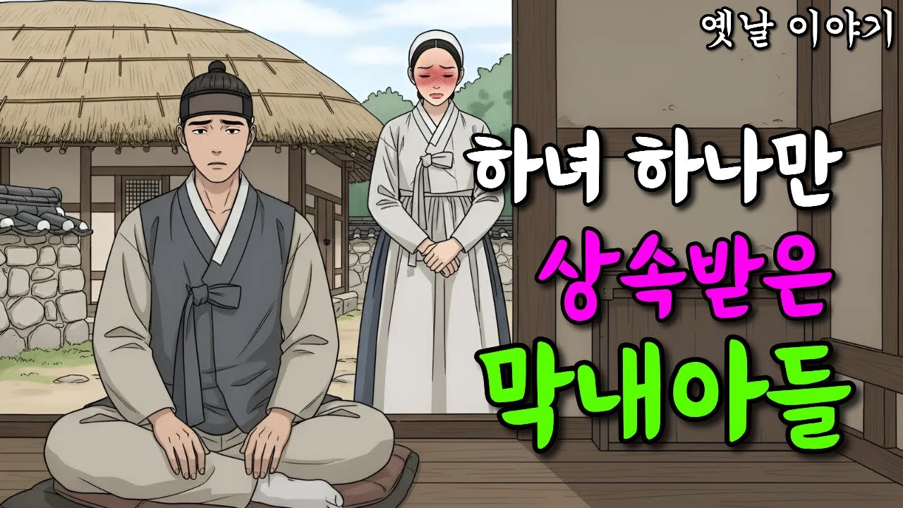하녀 하나만 상속 받은 막내 아들 | 옛날이야기·야담·민담·전설·설화