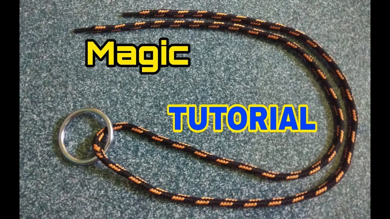 Magic Tricks #62 - Ring and Rope Magic (TUTORIAL)