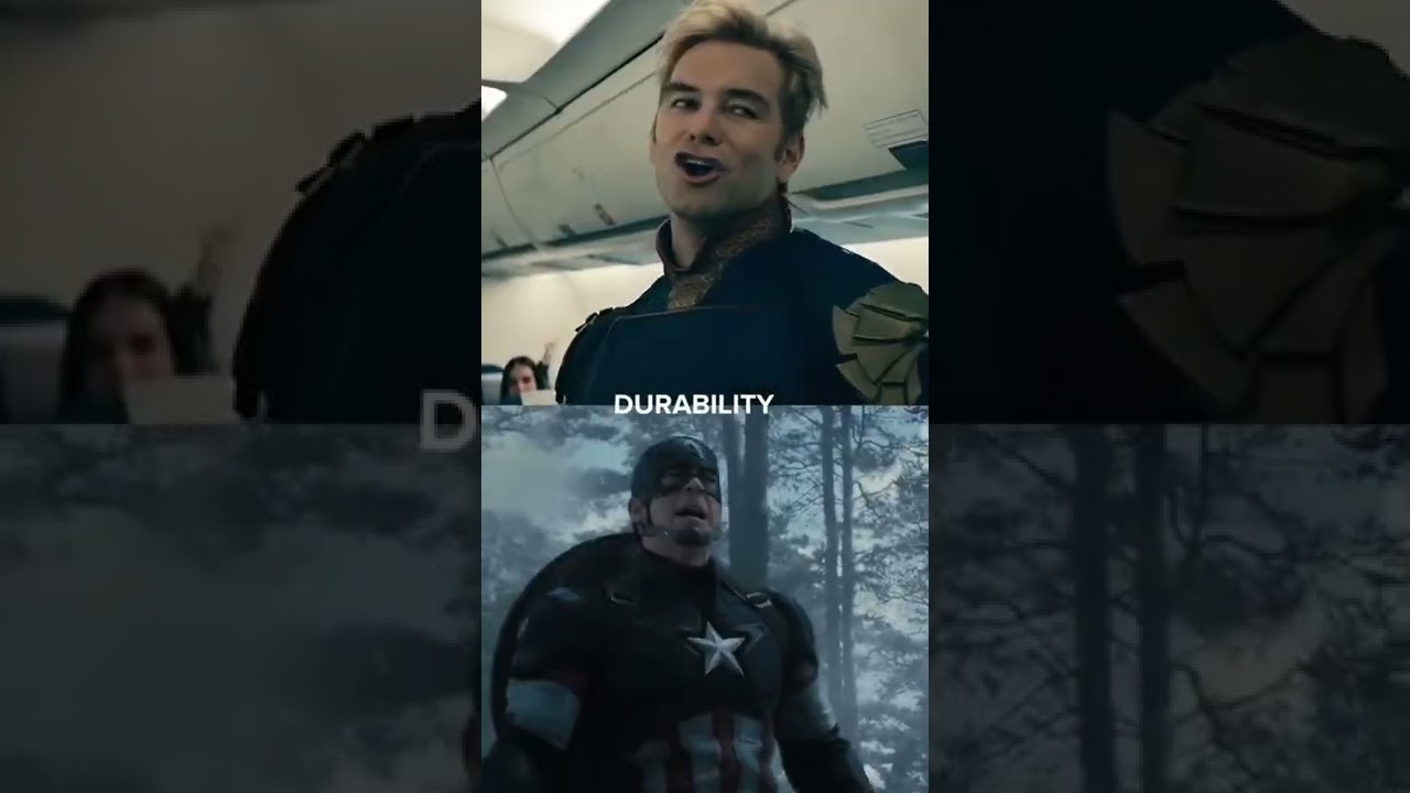 Homelander vs Captain America 