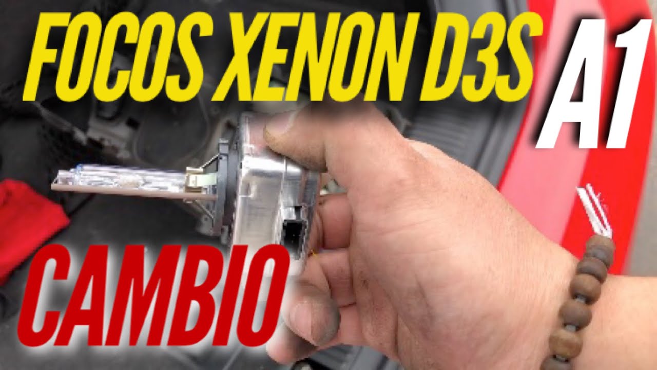 A1 | COMO CAMBIAR FOCOS DE XENON? | CAMBIO | #XENON #D3S #AUDIA1 #A1 #faros #audi