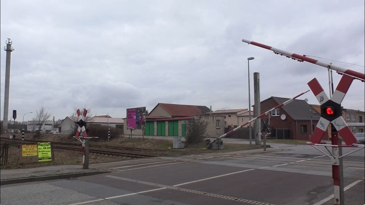 WSSB-Bahnübergang Havelberger Straße, Pritzwalk | Level Crossing Germany