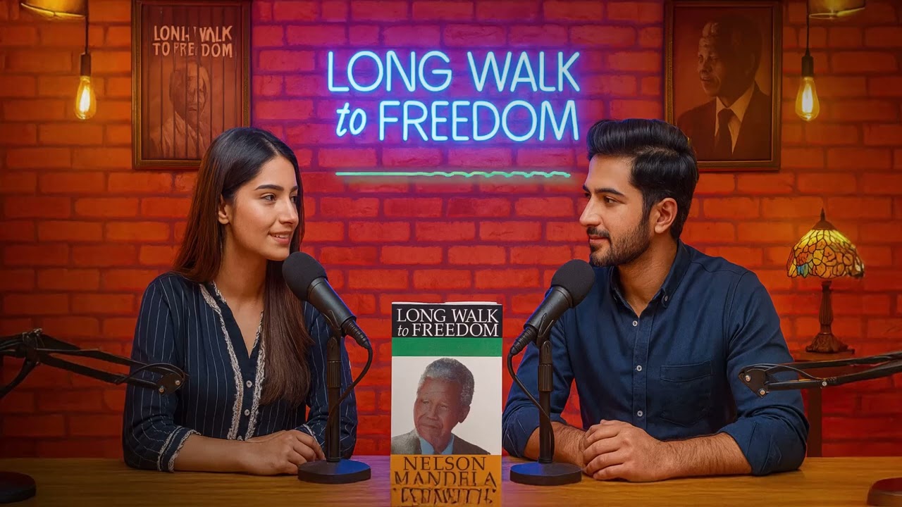 Long Walk to Freedom by Nelson Mandela Audio Summary Audible Book Review in Urdu/Hindi Podcast