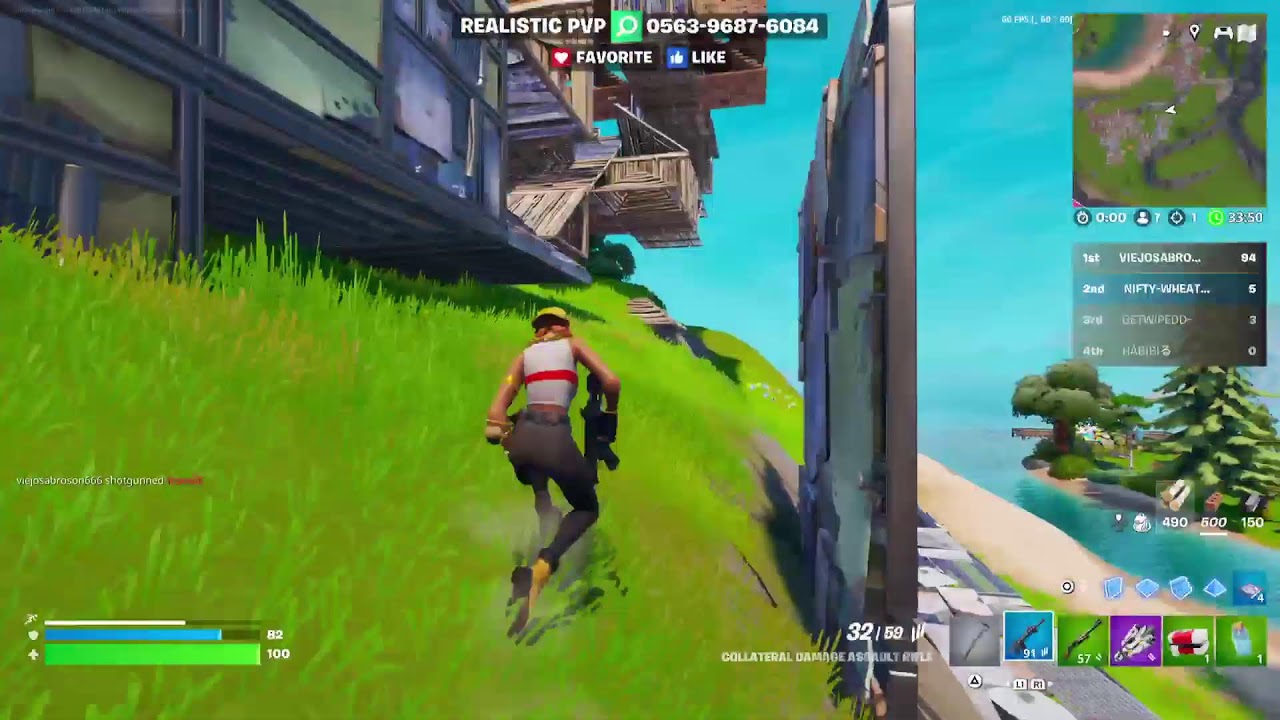 Fortnite gameplay