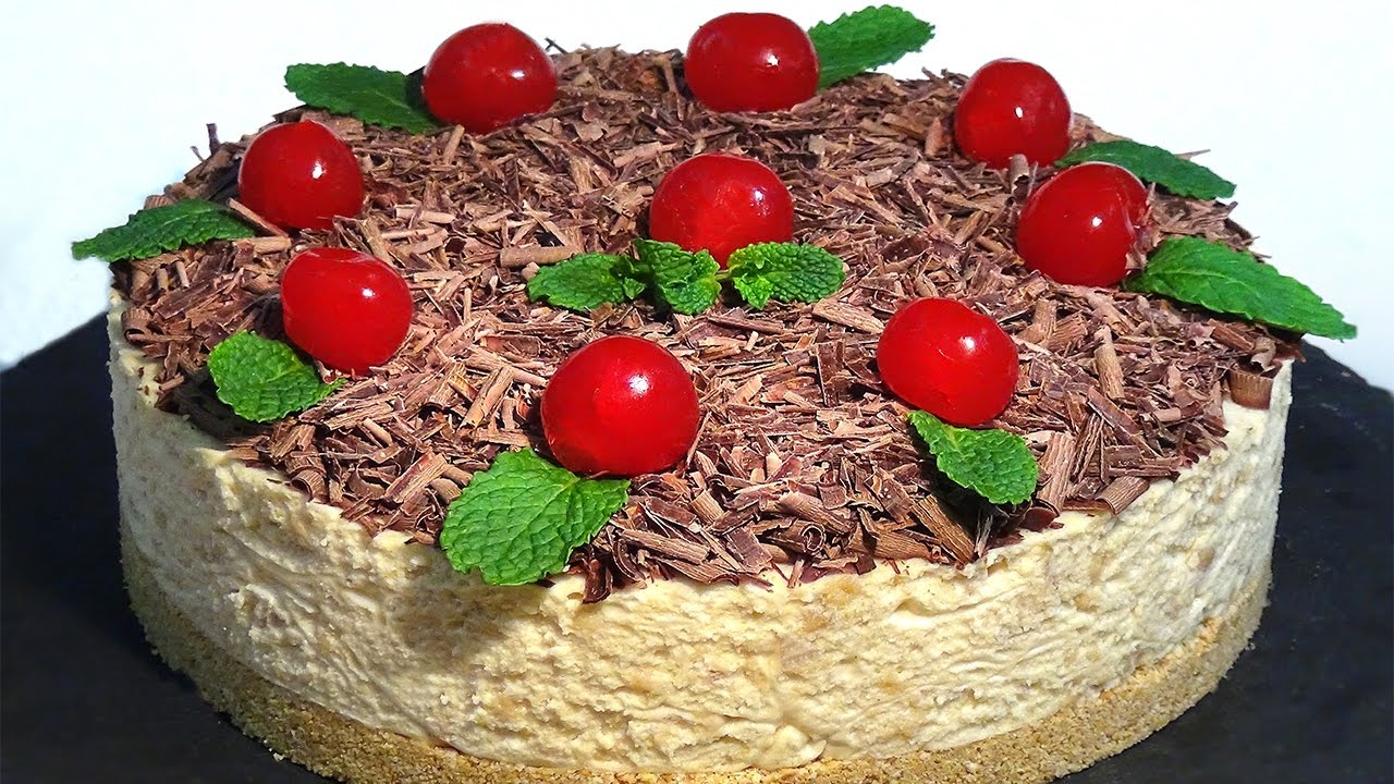 Tarta de turrón de Jijona sin horno  - Recetas de cocina, paso a paso, tutorial. Loli Domínguez.