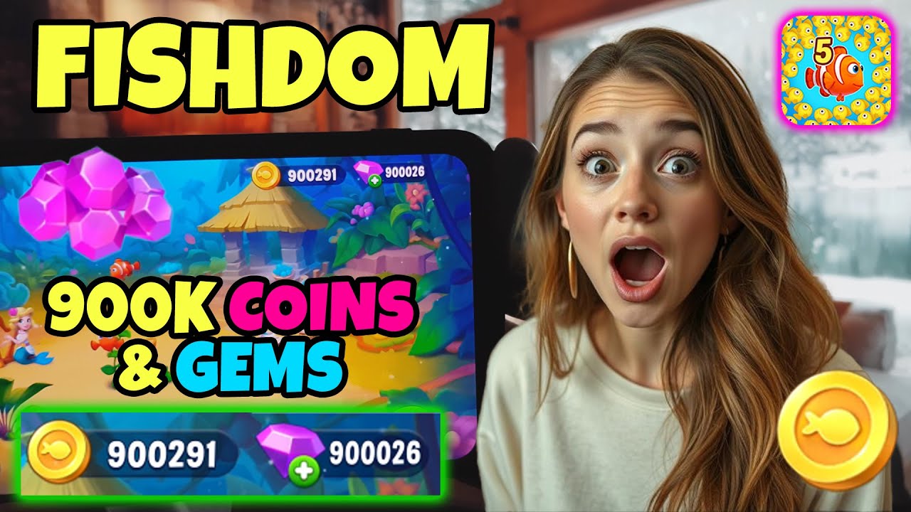 Fishdom Hack 2025 ✅ How to Get FREE Unlimited Gems & Coins in Fishdom (iOS & Android)