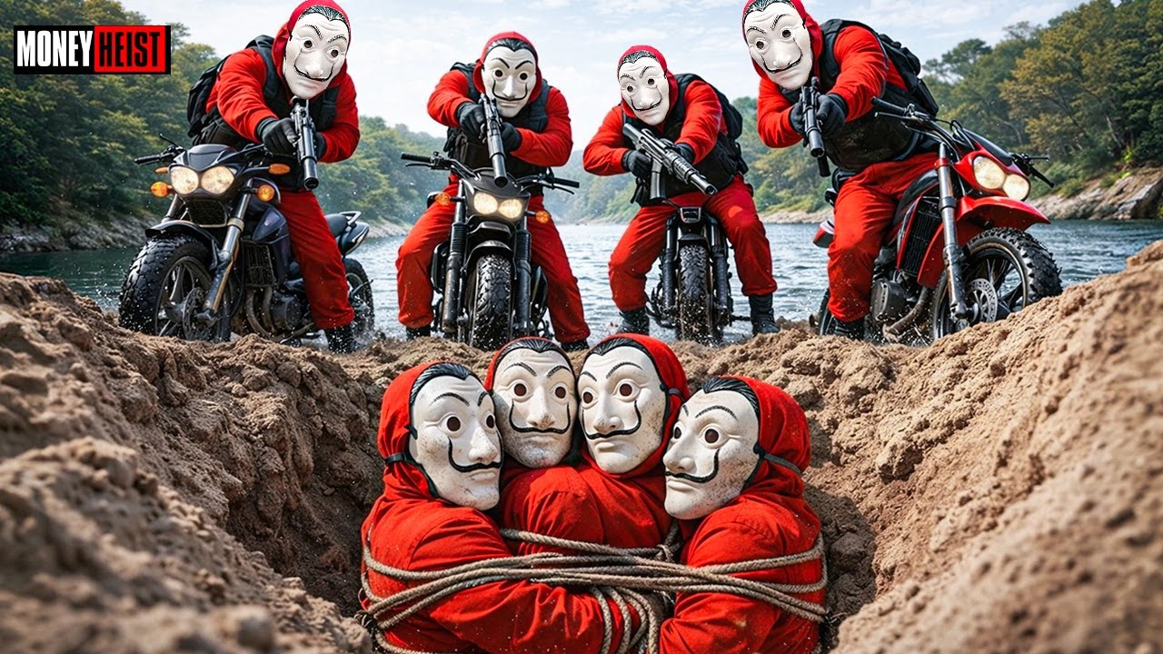 PARKOUR VS MONEY HEIST! 6 | BAD GUYS: No ESCAPE, Betrayed and Buried (BELLA CIAO) Epic POV