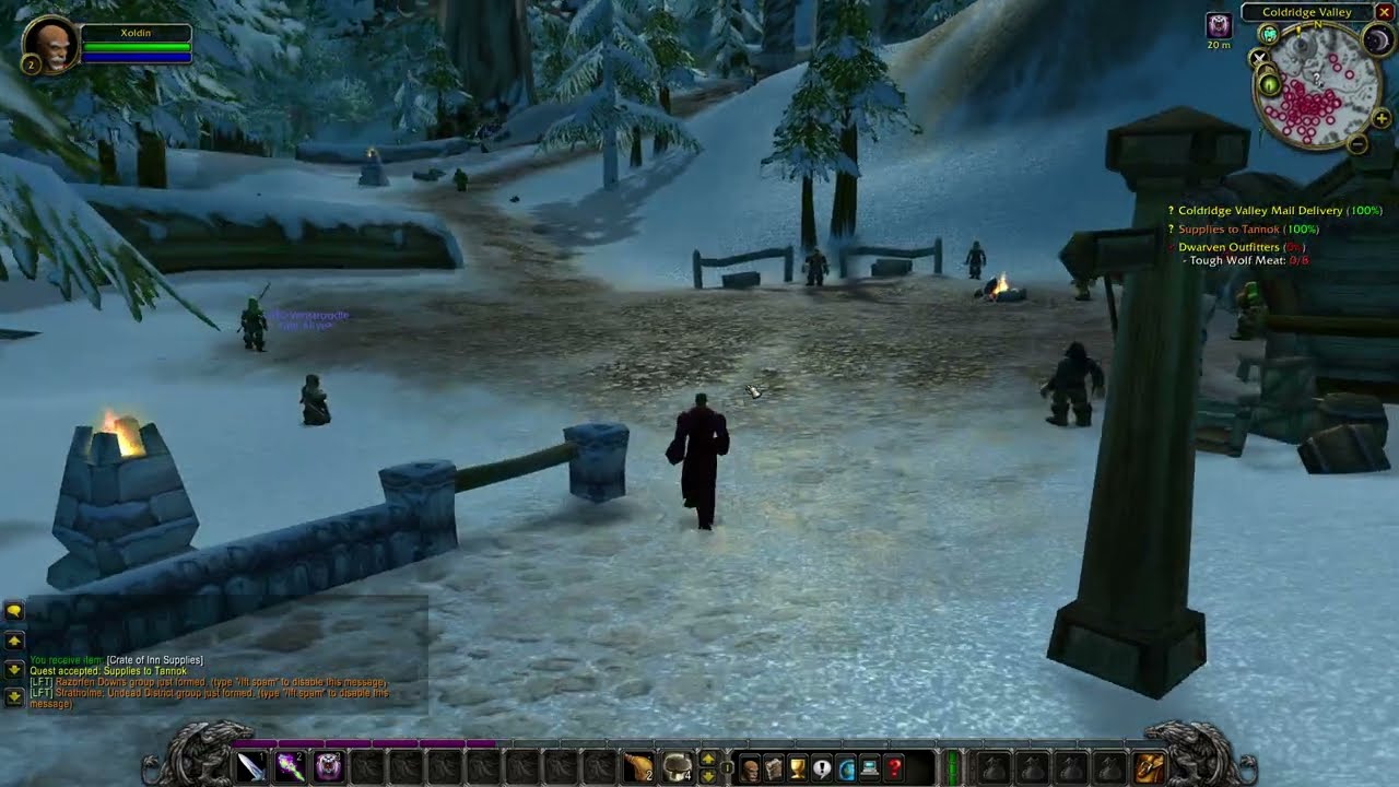 Let's Play Classic World of Warcraft - Human Warlock - Vanilla+ Turtle WoW - Ep 01