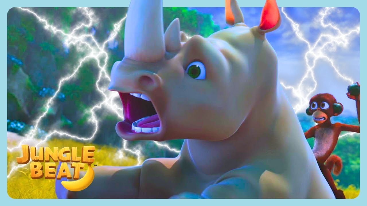 Jungle Beat - Boom Crack 🌩️ | Dibujos animados de animales para niños | WildBrain Para os Pequeninos