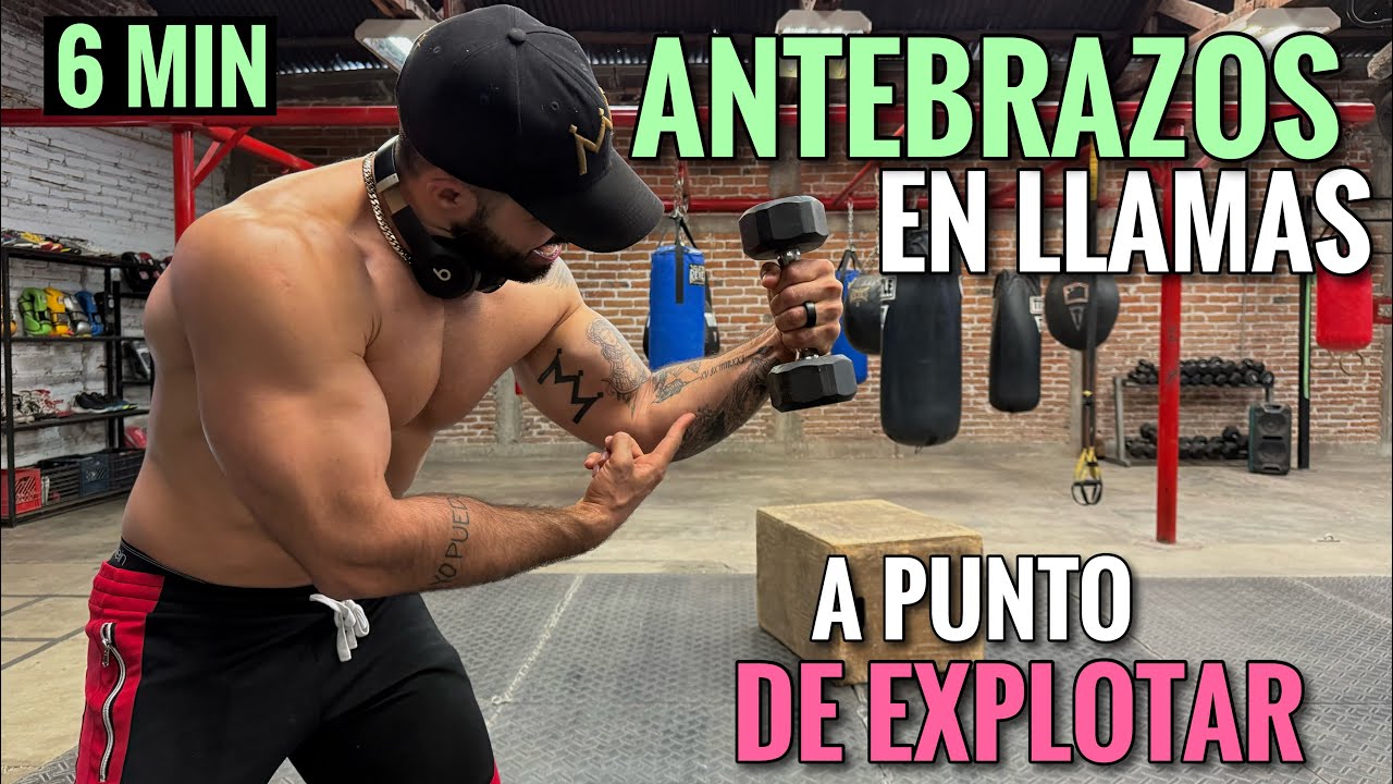 ANTEBRAZOS en Llamas: La Rutina de ANTEBRAZO Más INTENSA en 6 Minutos🔥