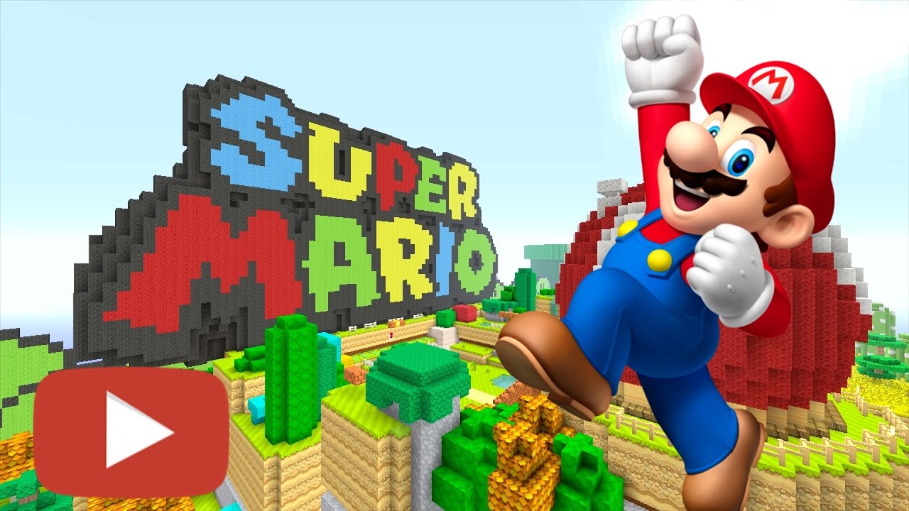 Minecraft Wii U - Super Mario Podcast and Merchandise! -