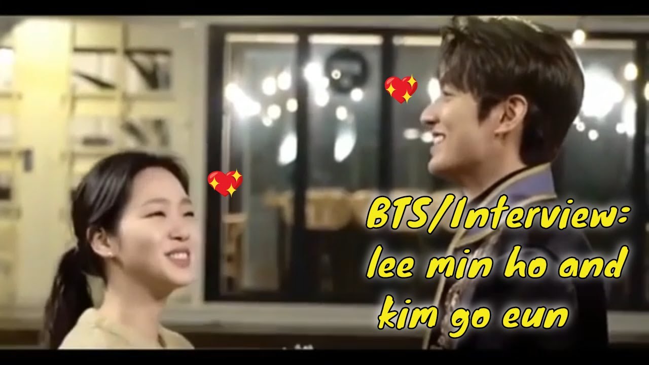 BTS / interview :The King eternal monarch ( LEE MIN HO and KIM GO EUN)
