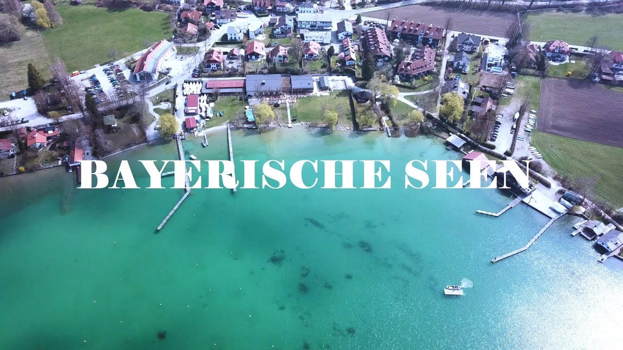 BAYRISCHE SEEN IN 4K | BAVARIAN LAKES | AMMERSEE | TEGERSEE | GERMANY | DEUTSCHLAND | DJI MAVIC PRO