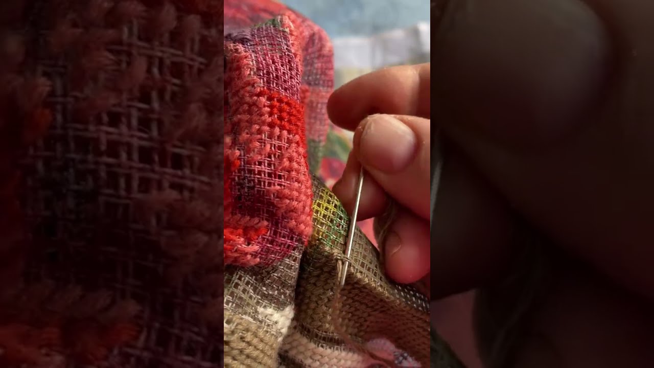Cross stitching 🤗🤗