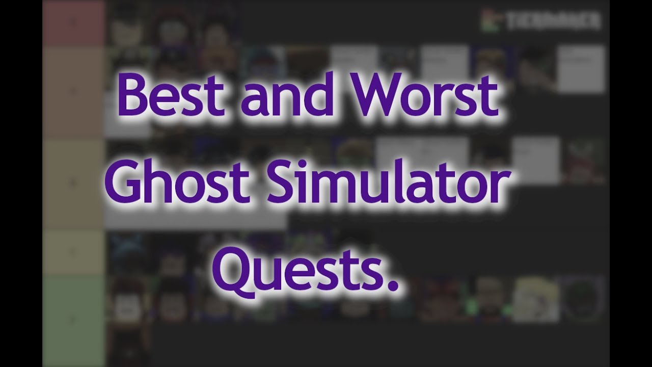 Every NPC Ranked; Ghost Simulator: Questline Tierlist
