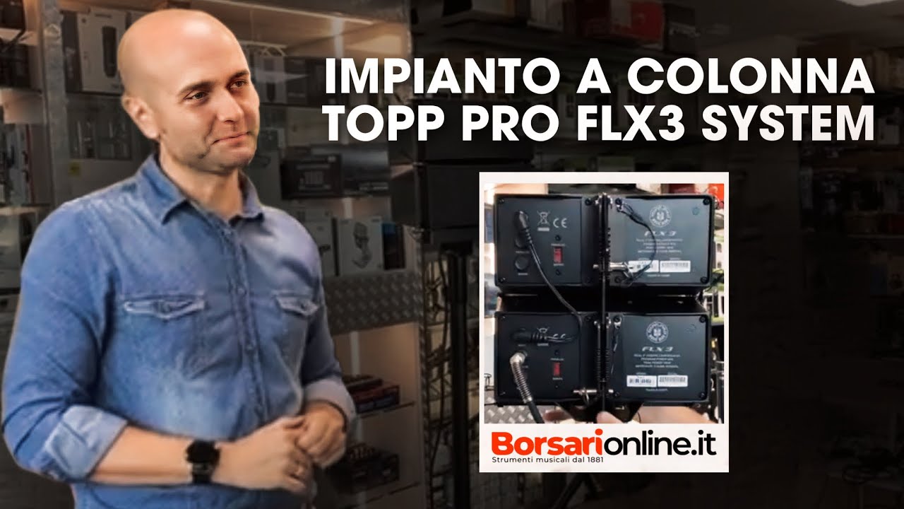 Impianto a colonna TOPP PRO FLX3 SYSTEM a cura di borsarionline.it