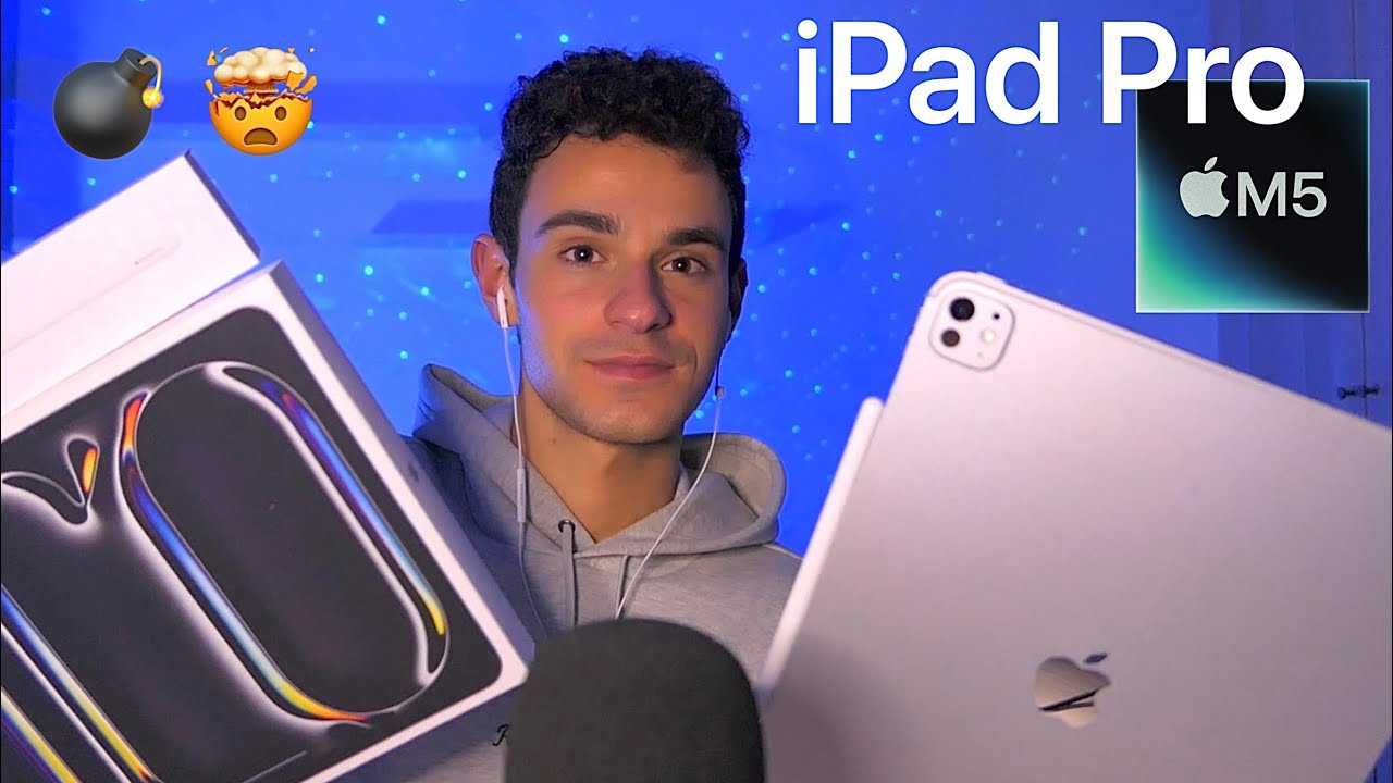Nuovo iPad Pro M5 🤍 unboxing rilassante | ASMR