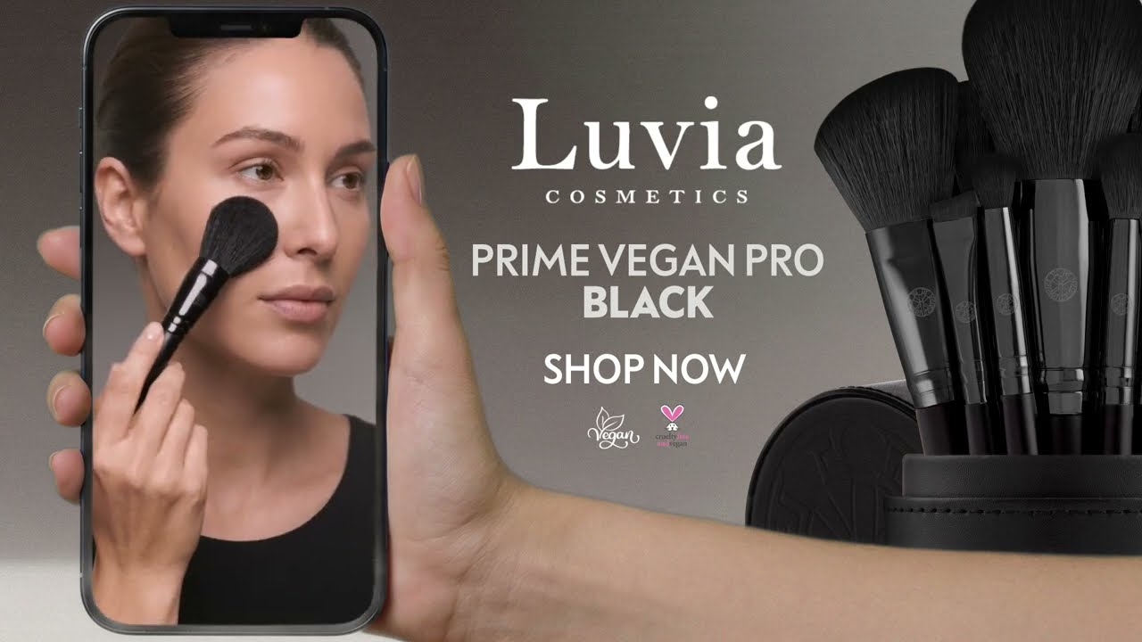 Prime Vegan Pro Black – Das Statement-Pinselset