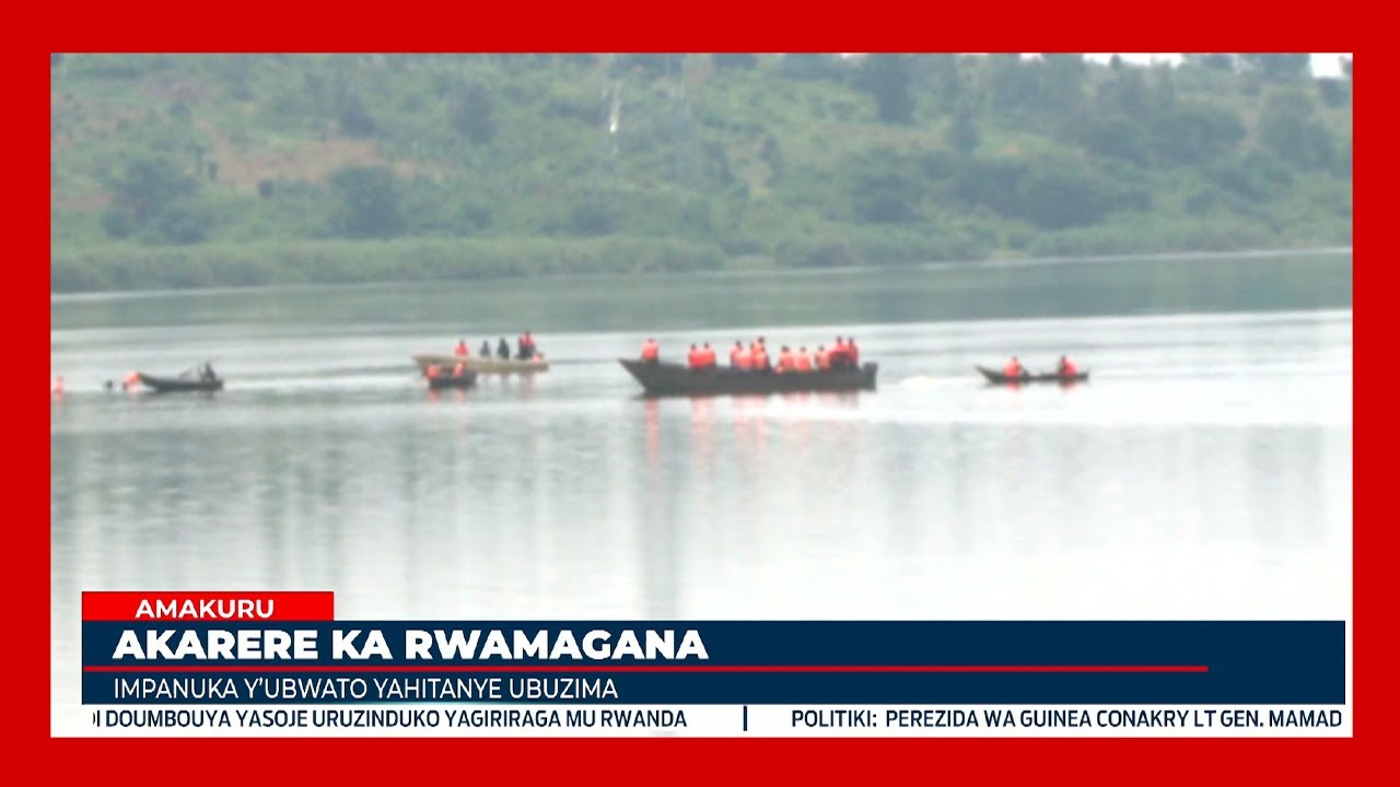 Rwamagana: Abantu 14 baguye mu mpanuka y’ubwato