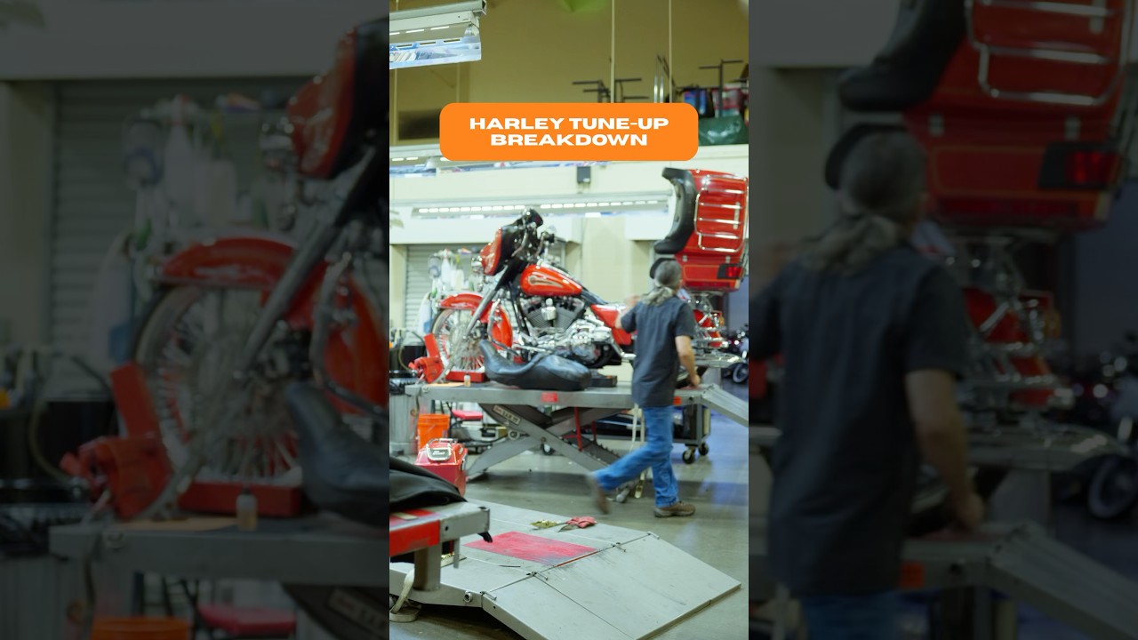 &ldquo;Mouse&rdquo; the mechanic tunes up a Harley