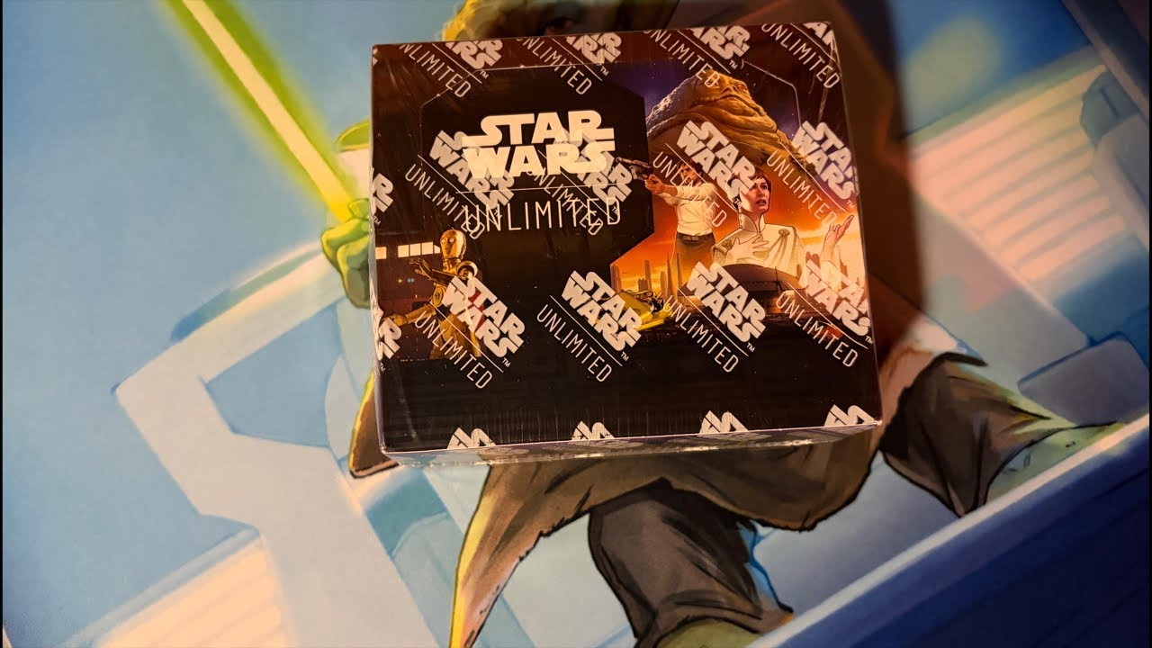 Star Wars Unlimited Secrets of Power Booster Box Opening