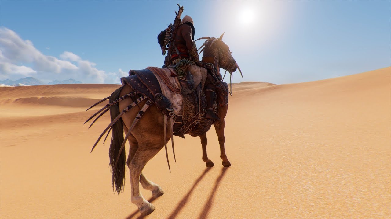 Assassin's Creed: Origins - Desheret Desert - Open World Free Roam Gameplay (PC HD) [1080p60FPS]