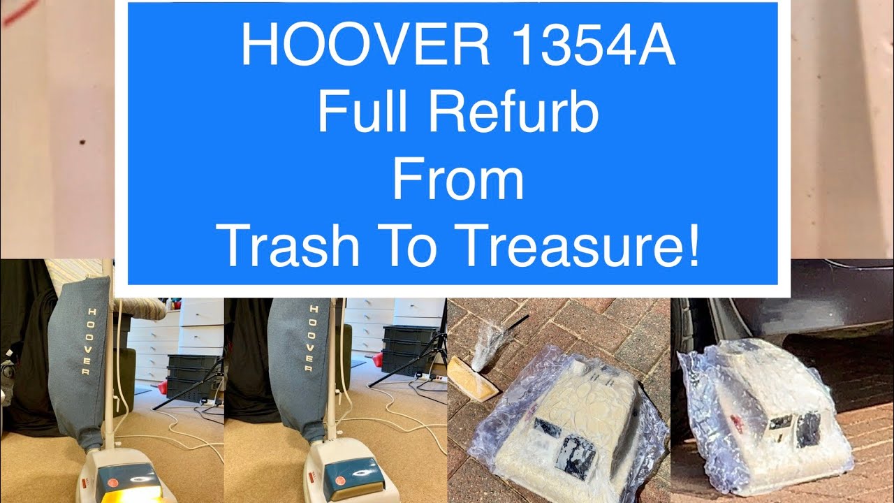 Hoover Junior Dirtsearcher 1354A Full Refurb, From Trash To Treasure in 40 Mins!