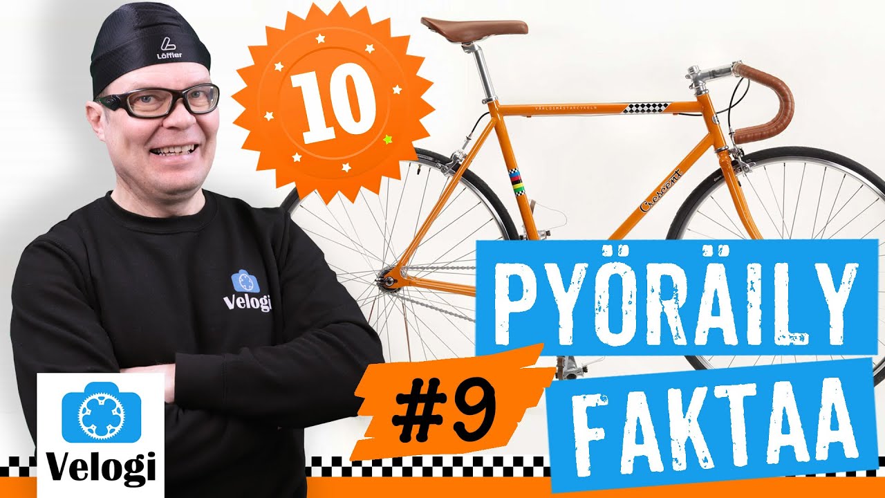 10 ihmeellistä faktaa polkupyöristä ja pyöräilystä #9