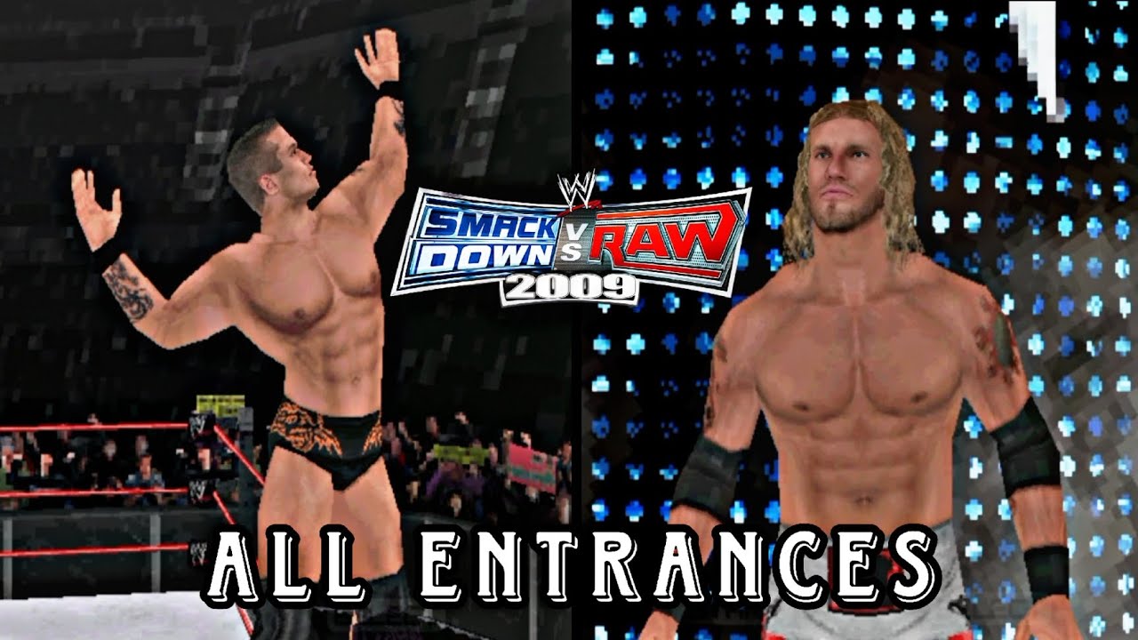 Wwe Smackdown Vs Raw 2009 All Entrances - Nintendo DS/Drastic