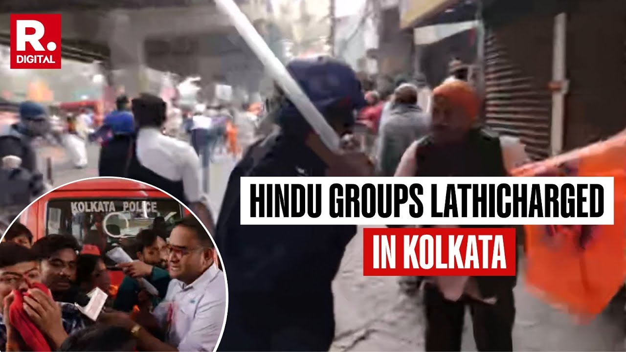 Kolkata BREAKING LIVE: Violent Attack On Hindu Groups And Women Protesters