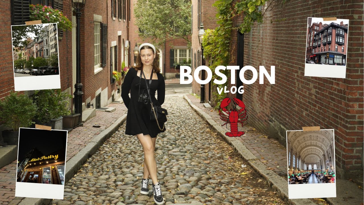 Rainy Boston Weekend Vlog 🌧️ | Lobster Roll, Beacon Hill & Harvard