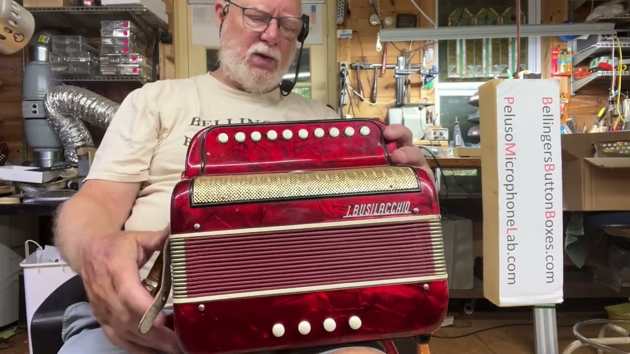 Busilacchio accordion in G #567 (sold)