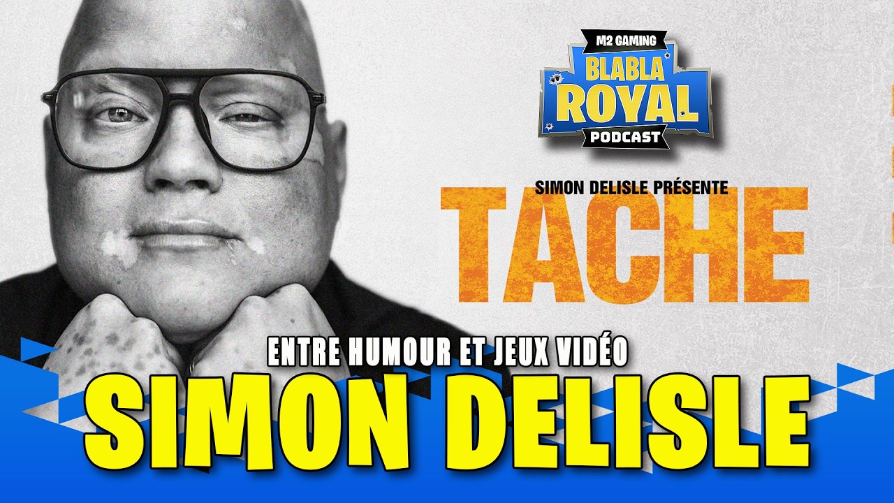 Podcast BlaBla Royal #95 - L'humoriste Simon Delisle nous parle de ses jeux vidéo préférés!