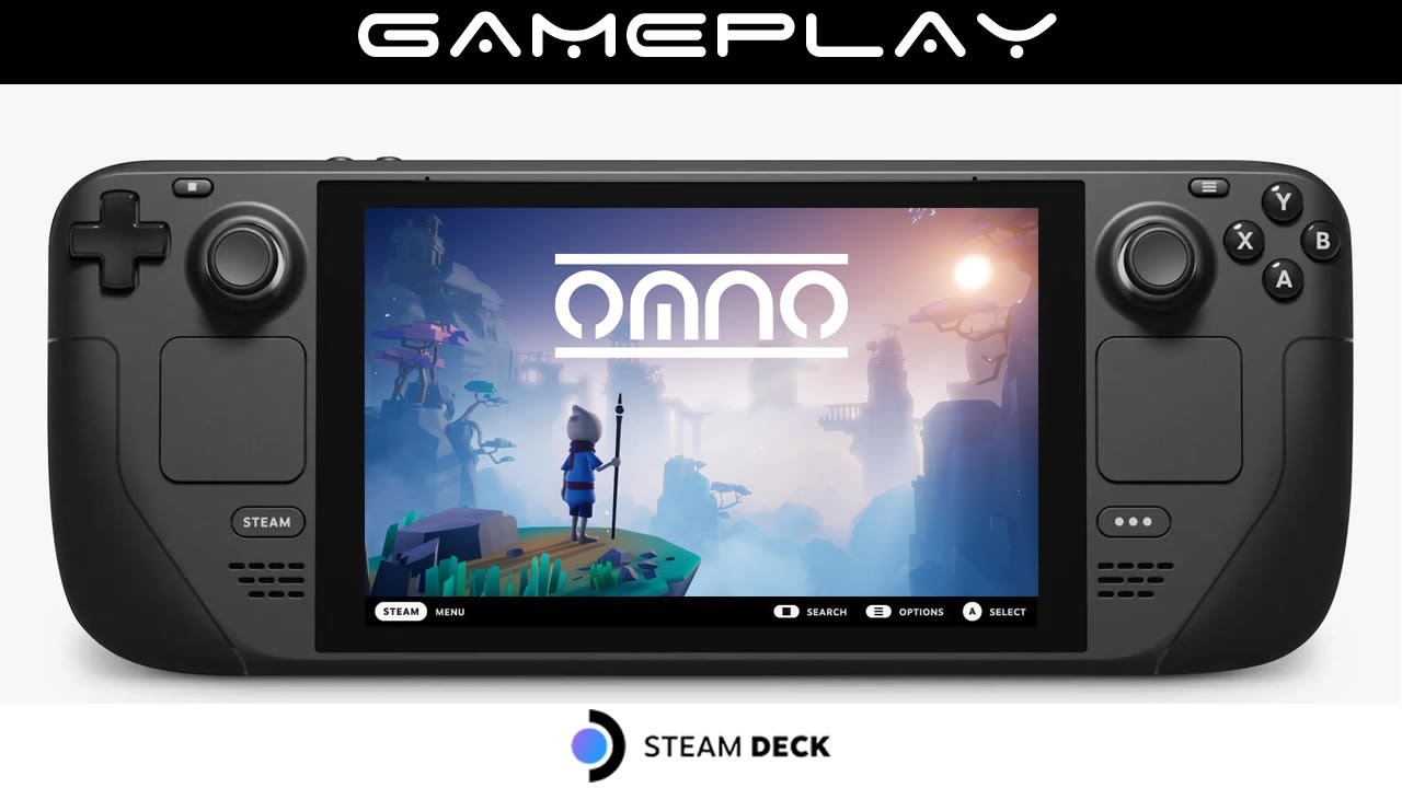 Omno Steam Deck Gameplay