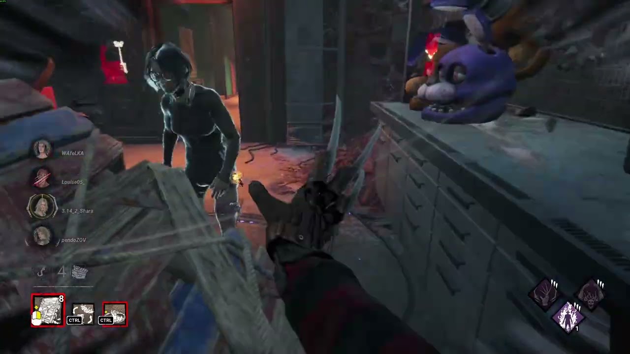 Killer adepting with some survivor