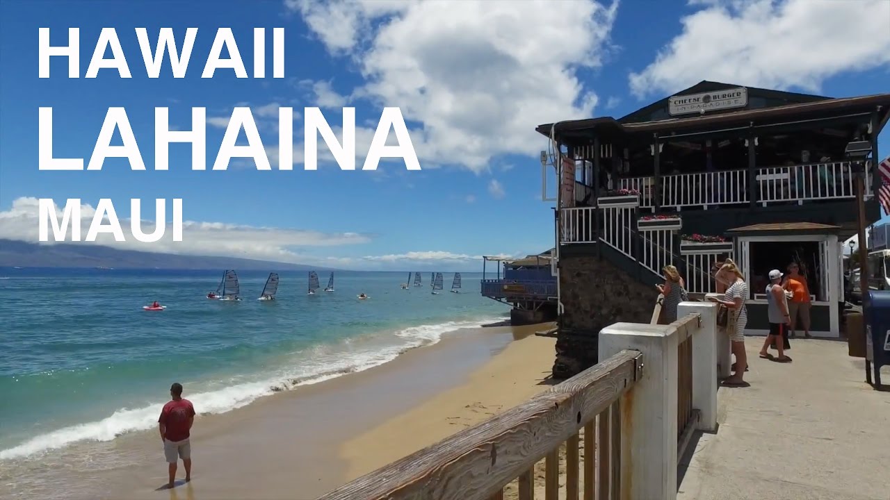 HAWAII Lahaina Walk MAUI マウイ島ラハイナ散歩