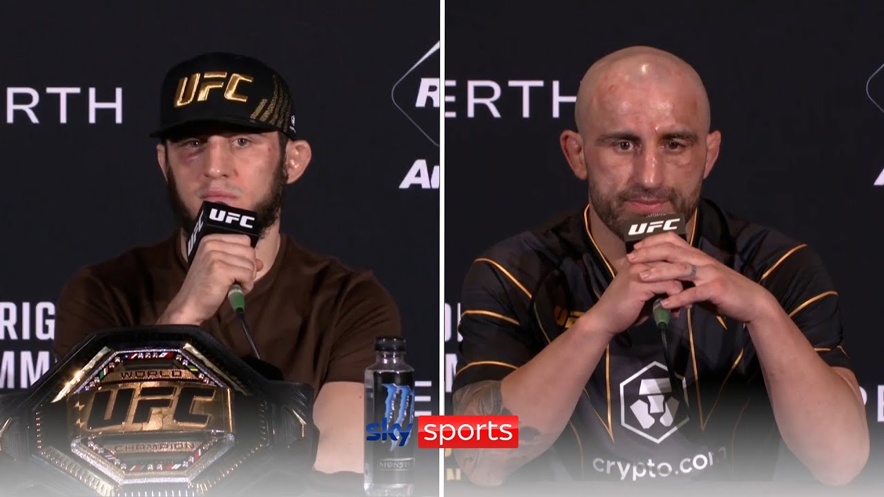 'I'm the best fighter in the world!&rsquo; 💪 | UFC 284 reaction from Makhachev and Volkanovski