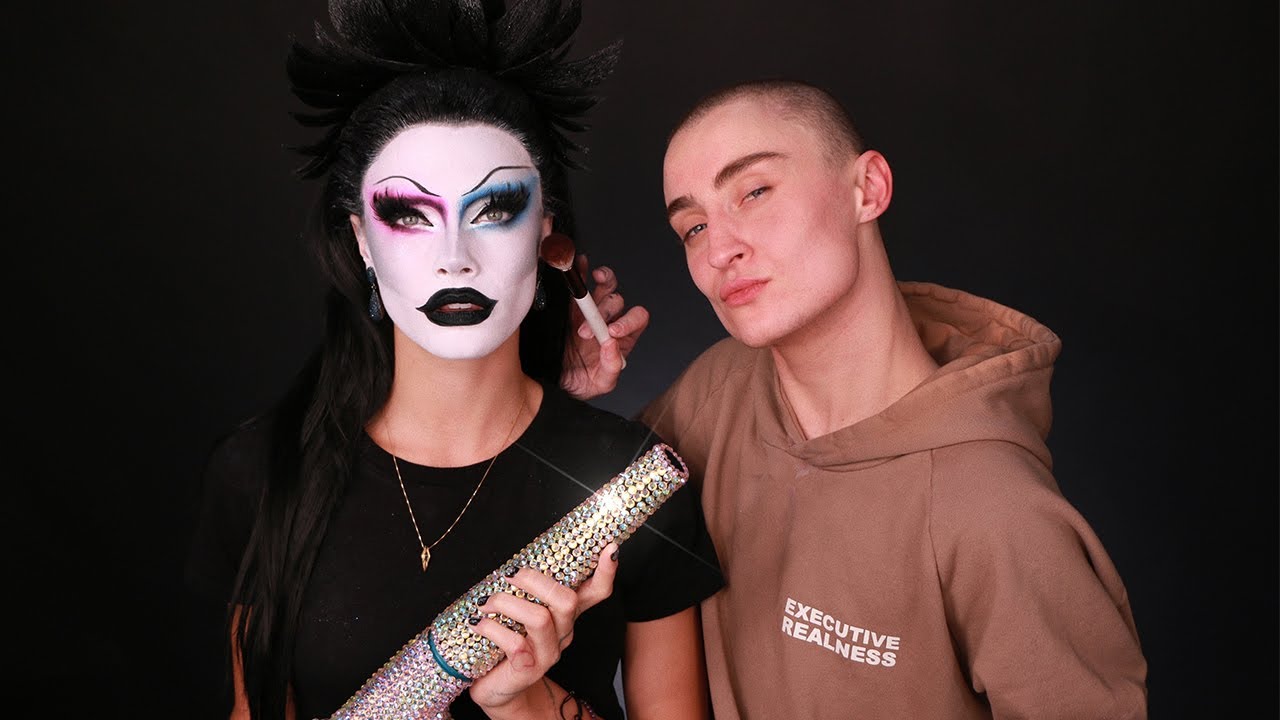 Turning Cara Delevingne into a DRAG QUEEN