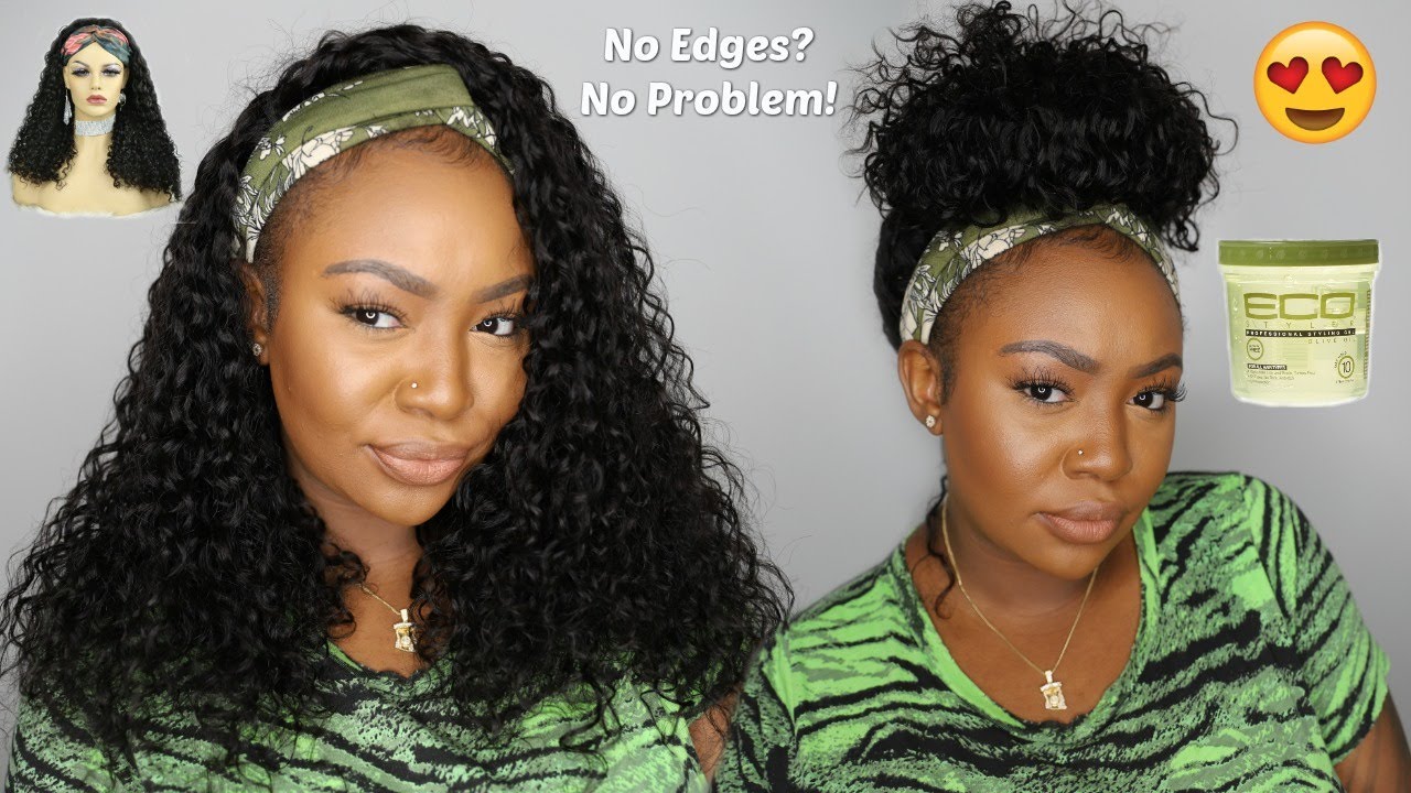 🙋🏾‍♀️ NO EDGES? 🔥 NEW* GLUELESS WATER WAVE HEADBAND WIG | ft. YOUTH BEAUTY