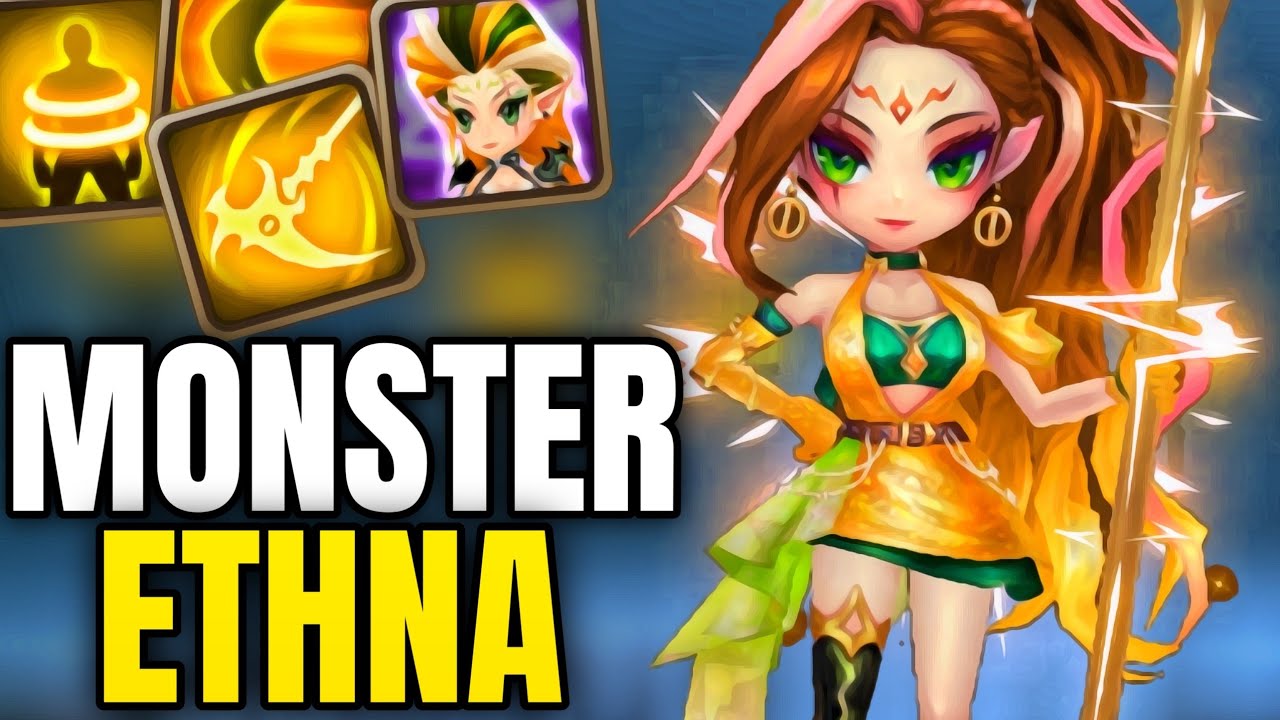 His SPD-Beast Ethna is a Nightmare for His Enemies! - Summoners War