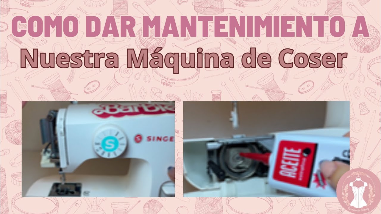 Cómo darle mantenimiento a nuestra máquina de coser (cangrejo vertical)🪡🧵