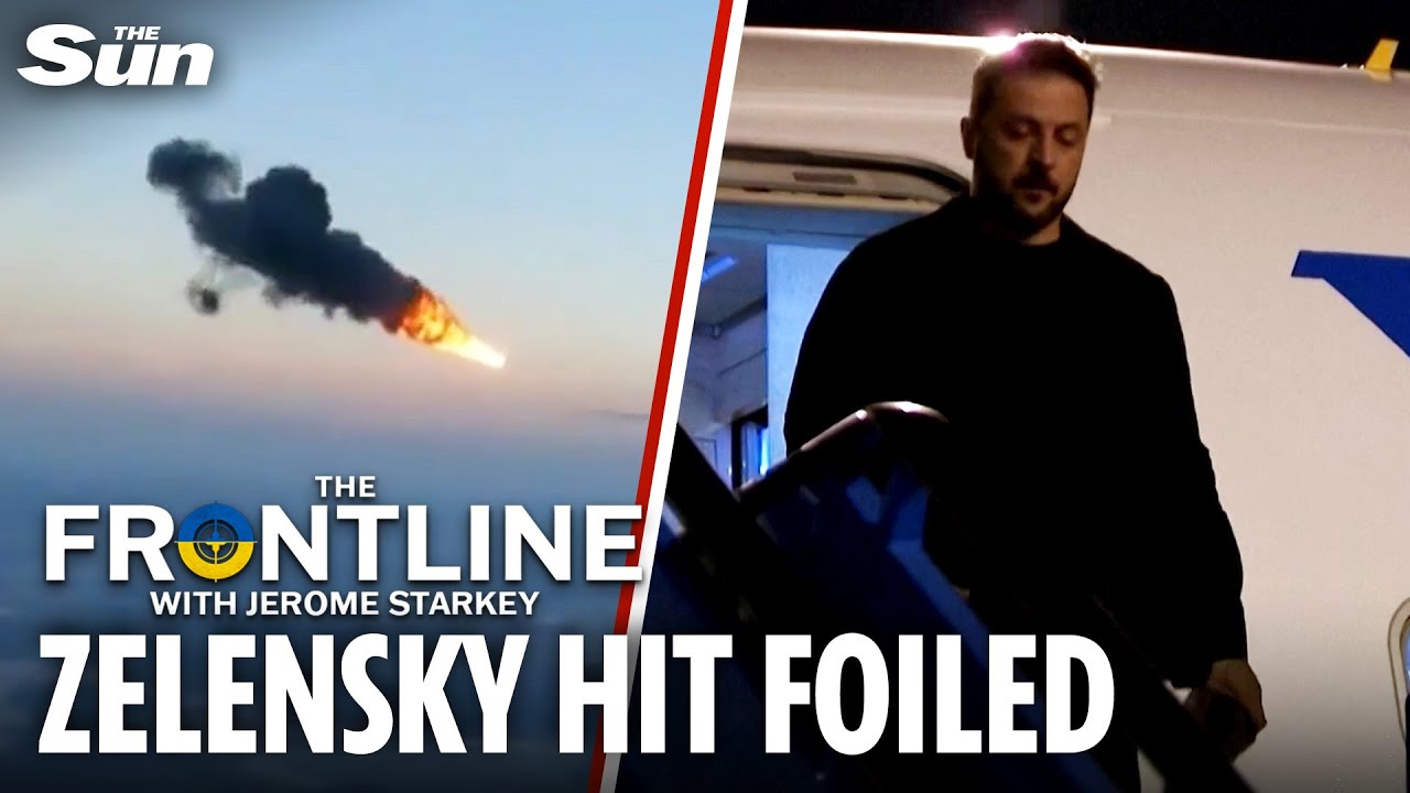 Ukraine spies foil SNIPER plot to assassinate Zelensky as Putin fires record number of airstrikes