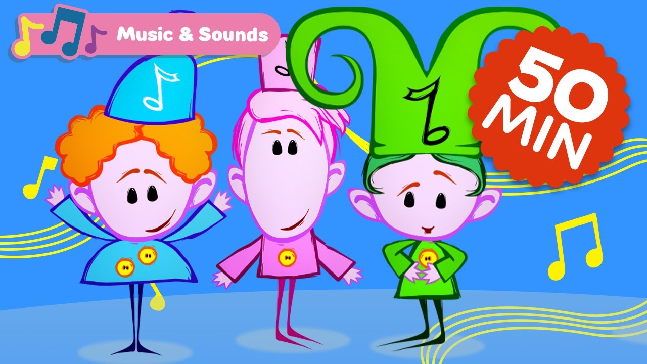 Classical Music for Babies w The Notekins | Baby Sensory Stimulation | 50 Min compilation