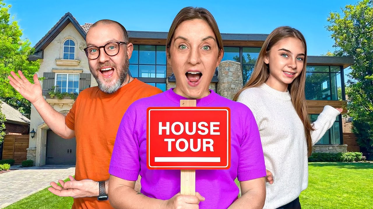 ЭКСКУРСИЯ ПО НАШЕМУ НОВОМУ ДОМУ 🏠 👀