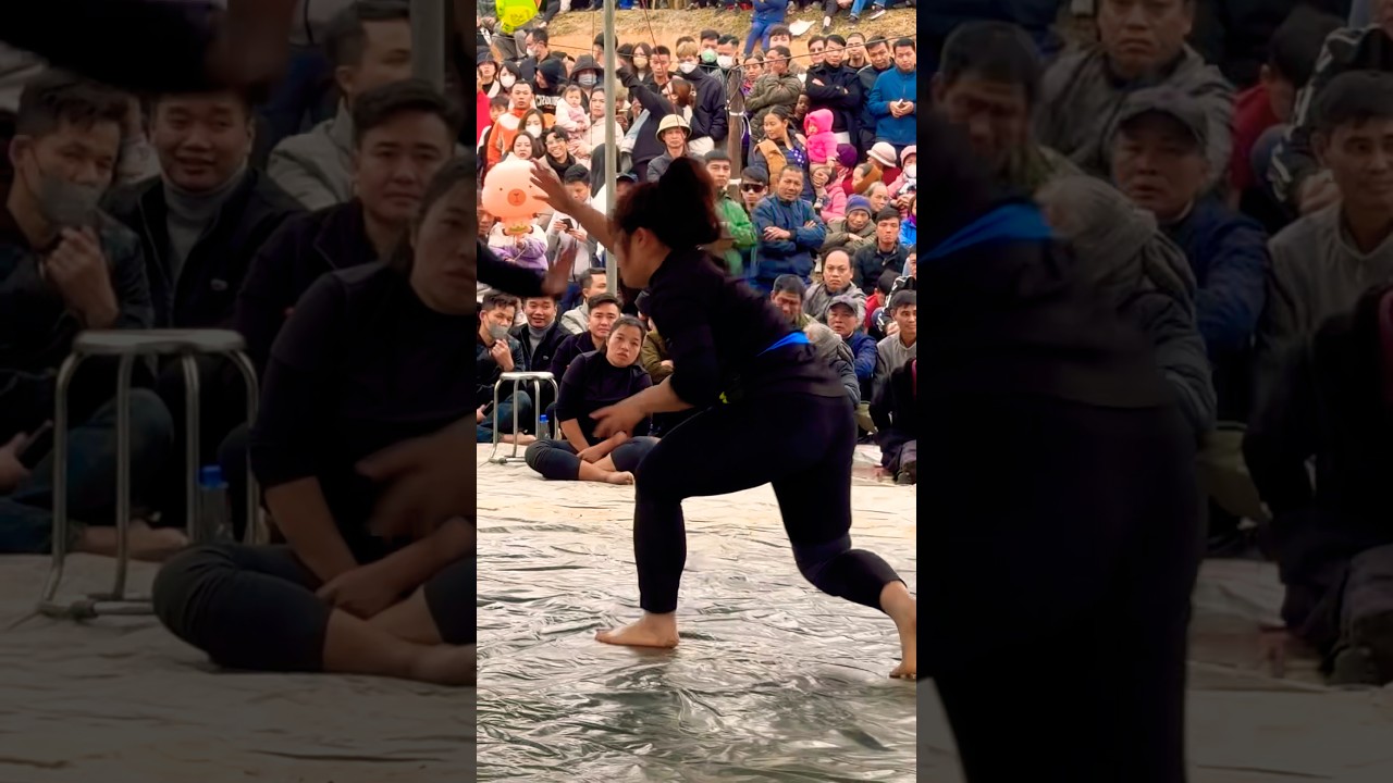 Female wrestler's cat move #wrestling #決闘 #vatcotruyen #vatnamnu2025
