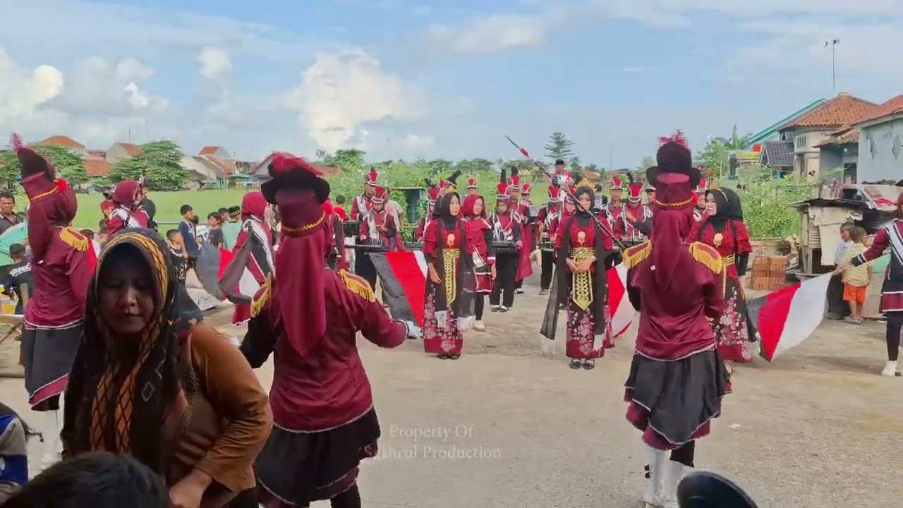 Drumband MA NU 01 Banyuputih di Desa Klidang Lor