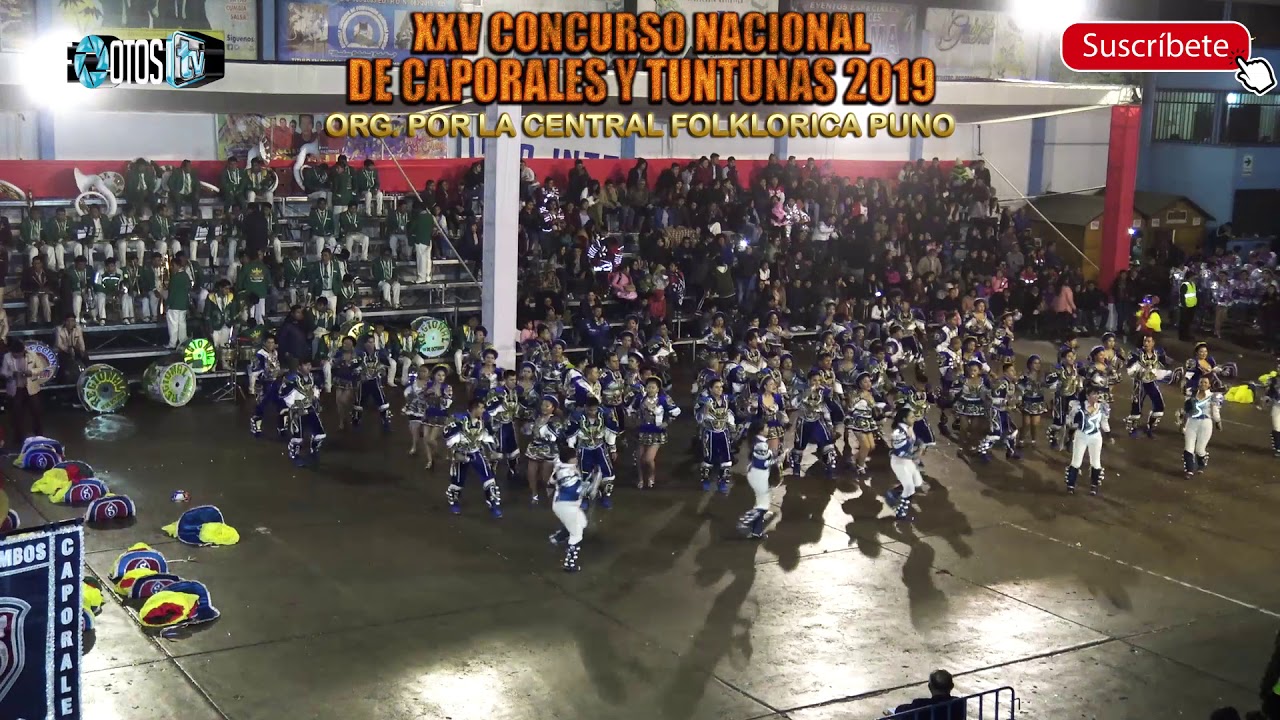 DELEGACIÓN CAPORALES LOS SAMBOS - XXV CONCURSO NACIONAL DE CAPORALES Y TUNTUNAS 2019